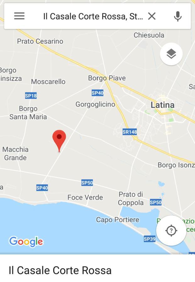 Il Casale Corte Rossa Latina Exterior foto
